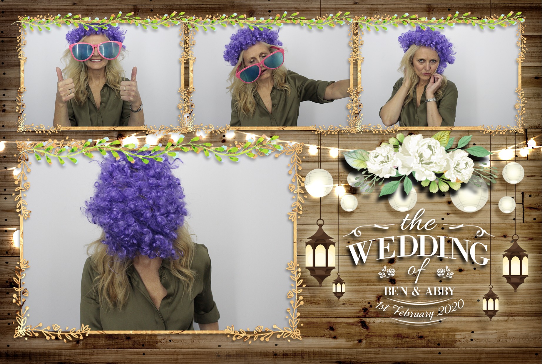 Ben & Abby’s Wedding  | View more photos from the event at gallery.myphotoboothexperience.co.uk/u/MyPhotoBoothExperienceLtd/Ben-Abby’s-Wedding